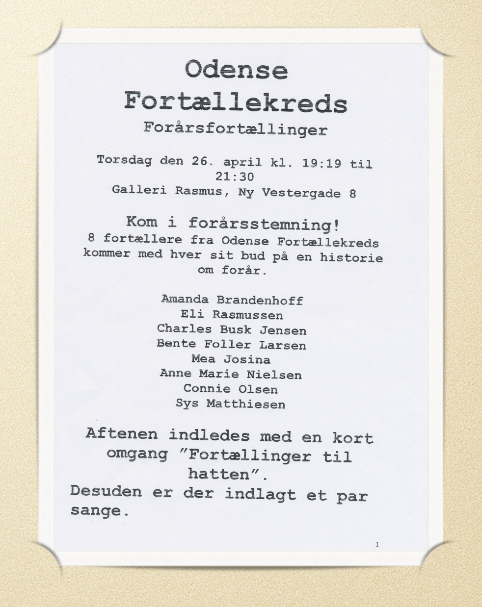 Fortællecafe