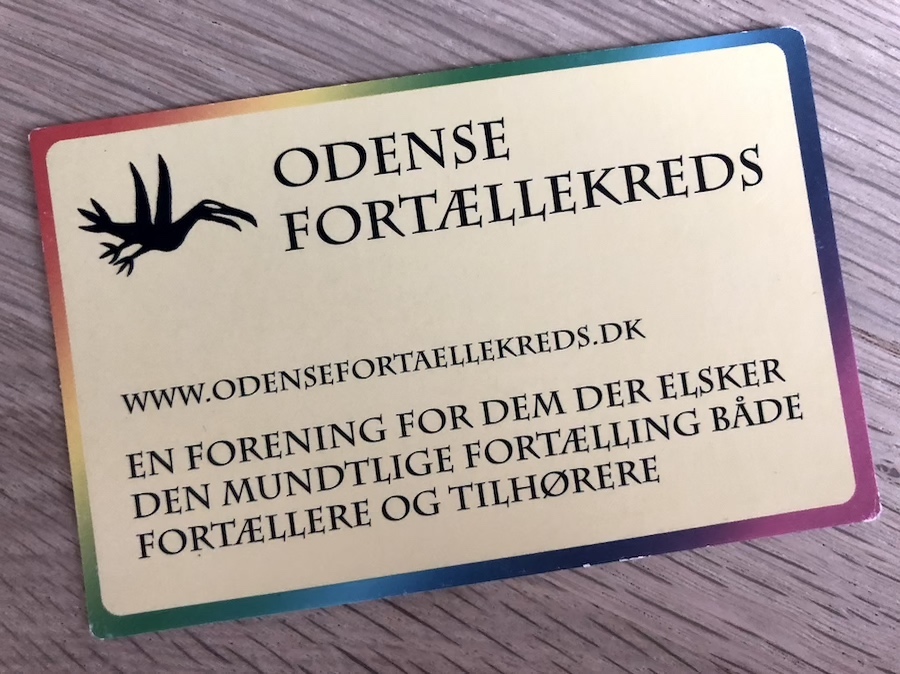 Odense Fortællekreds Medlemskort
