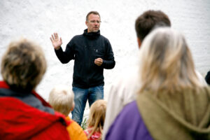 Røvertur Den sidste kulturarvstur i Assens kommune handler om vissenbjerg Røverne. Foto: Ole Friis